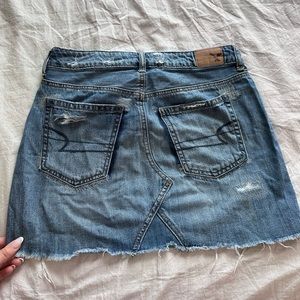 American Eagle denim short skirt.
